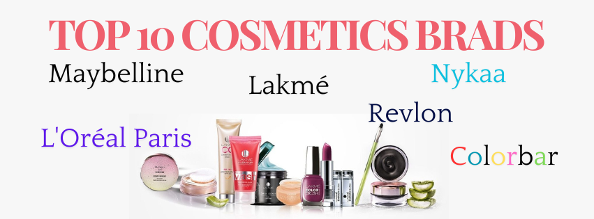 Top 10 Cosmetics Brands in India